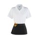 thumbnail image 1 of Delantal cintura adulto Ropa deportiva Augusta BLACK OS, 1 of 1