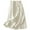 White, variant on Fgnfyis Women's Casual Half Skirt A-Line Style Summer Medium Length Elastic Waist Large Flowy Skirt for Comfort Black M