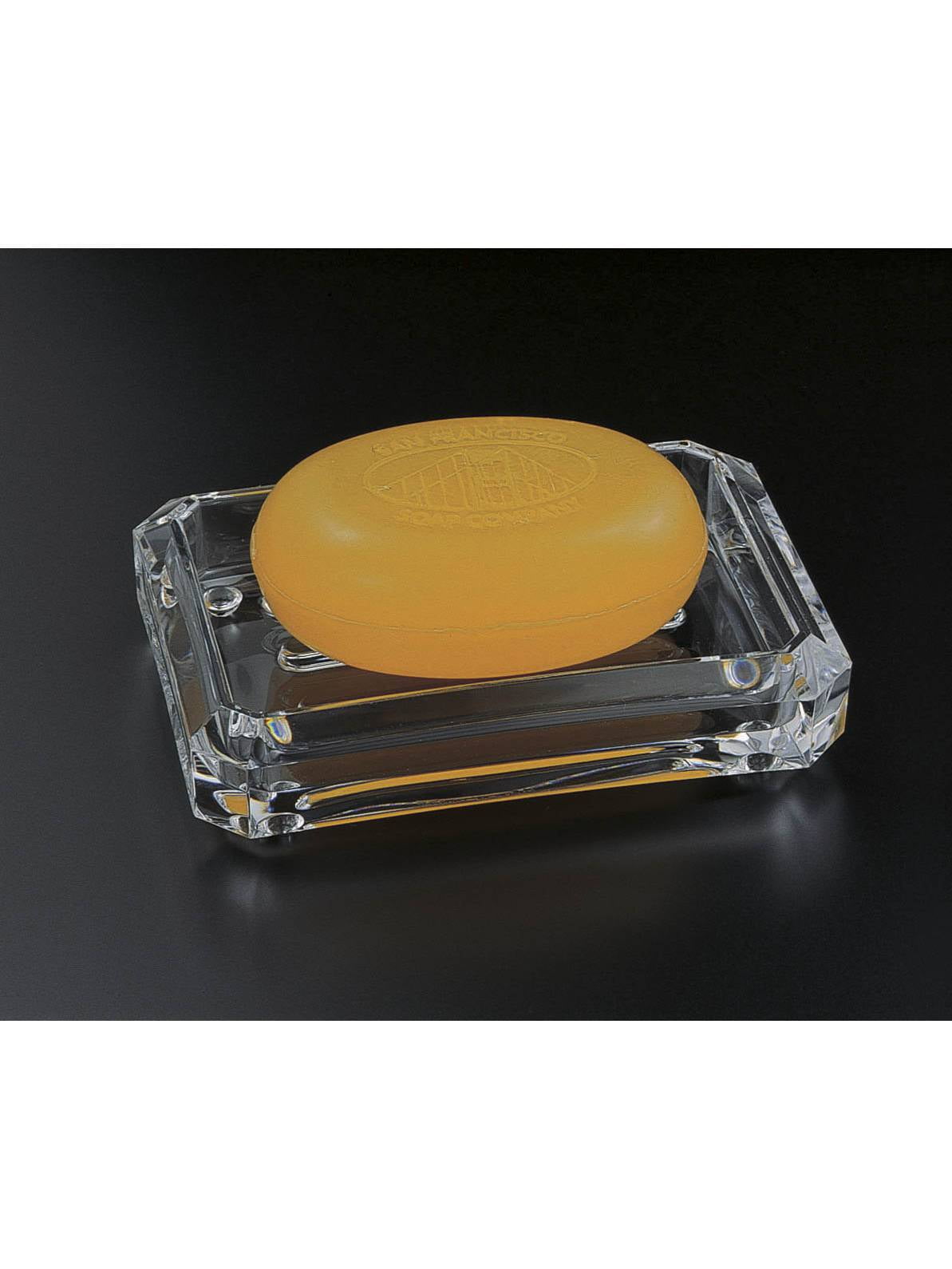 Acrylic Lucite Square Soap Tray