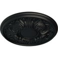 thumbnail image 3 of Ekena Millwork 11 3/4"OD x 1 1/4"P Wakefield Ceiling Medallion (Fits Canopies up to 3 5/8"), Hand-Painted Steel Gray, 3 of 7