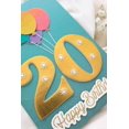 thumbnail image 3 of Tarjeta de Felicitación Joli Coon 20º Cumpleaños 3D Hecha a Mano, 3 of 9
