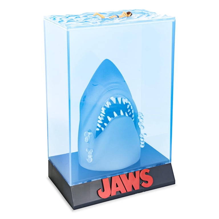 JAWS 3D ポスター スタチュー　大と小 Jaws 1975 Movie Collectible Statue: 12-Inch Tall 3D Poster