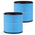 thumbnail image 1 of AP0601 Replacement Filters Compatible with AIRTOK Air Purifier - 4 Stage H13 True HEPA Filter, 2Pack, 1 of 7