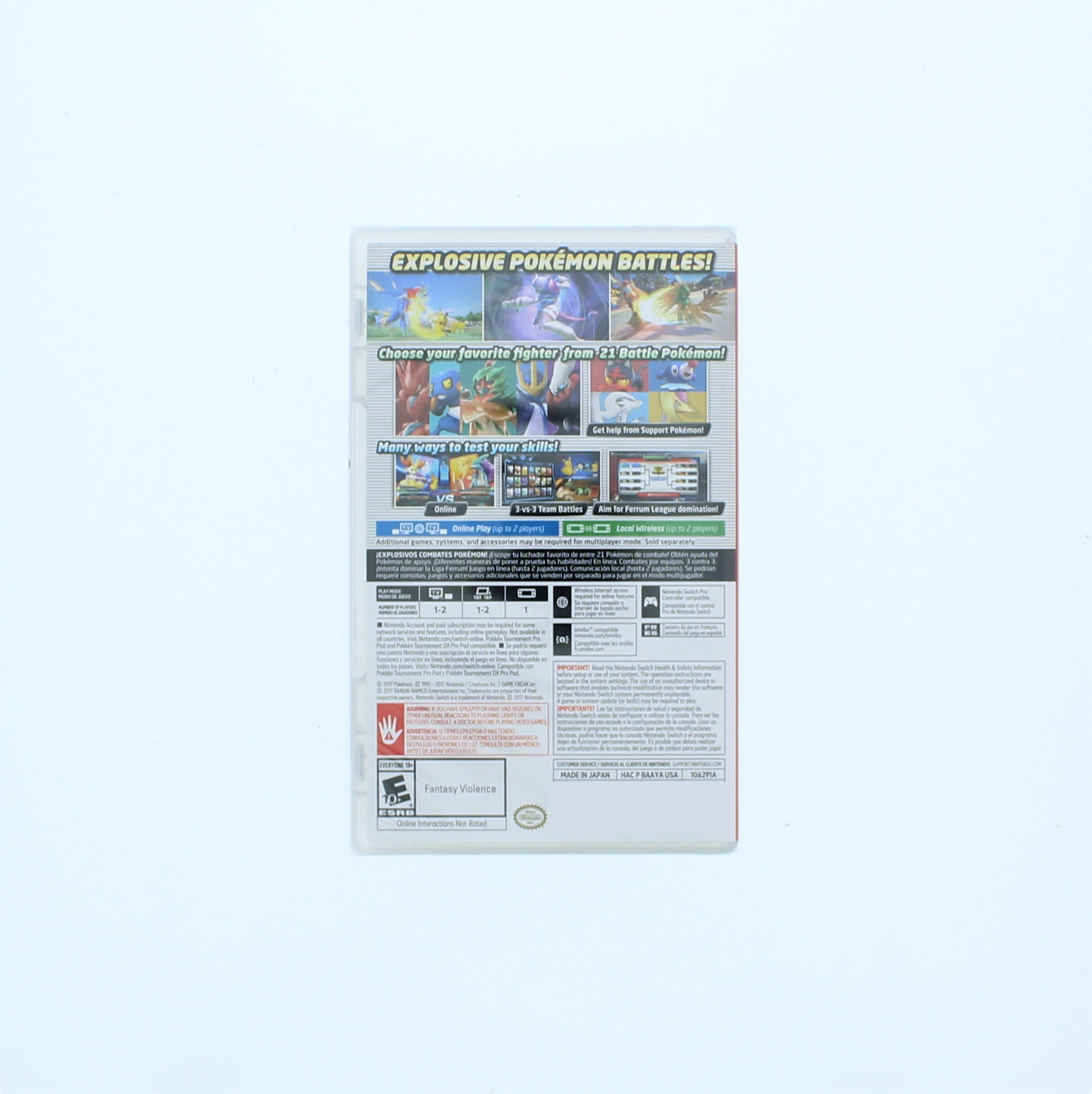 Buy Pokken Tournament DX for Nintendo Switch at Ubuy Liberia