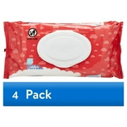 (4 pack) Everyday Clean Aloe Baby Wipes, Unscented