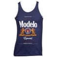thumbnail image 1 of Modelo Especial 794925-L Modelo Especial Label White Trim Mens Tank Top - Large, 1 of 2