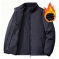 thumbnail image 6 of Sookity Womens Winter Coats Fleece Lined Warm Bubble Coats Outerwear Cold Weather Warm Thicken Ski Coat Warm Thicken Ski Coats Heavyweight Winter Jacket with Pockets,jaqueta masculina Navy XXXL, 6 of 7