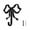 Black2, variant on Bow Knot Hooks, Alloy Bow Wall Hook,Decorative Coat Holder,Hanging Bow knot For Kitchen,Bathroom & Laundry,Multi Purpose Wall Hooks For Coats,Keys,Hats,Bags & Towels(3.58x3.58")(Rose Gold1)