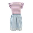thumbnail image 2 of Vestido George Talla 4 Floreado con Rayas Lila con Azul, 2 of 4