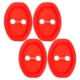 thumbnail image 1 of 4 protectores universales de silicona para cerradura de puerta de coche, amortiguadores, cerraduras de puertas de vehículo, juego de topes, accesorios para coche, 1 of 8