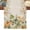 Beige Green, variant on Thanksgiving Fall Short Table Runner 36 Inches Long, Autumn Eucalyptus Leaves Blue Pumpkins Cotton Linen Table Runners Dresser Scarves, Fabric Tabletop Scarf Furniture Cover for Dinner Party 13"x36"
