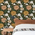 thumbnail image 5 of DAZLUTE Large Floral Peel and Stick Wallpaper 17.71" x 394", 5 of 9