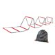 thumbnail image 2 of Escalera de agilidad 42 CMX42 CM Ejercicio deportivo exterior Rugby Balance de coordinación multifuncional Equipo de entrenamiento Escala de velocidad 10 cuadrículas con bolsa, 2 of 8