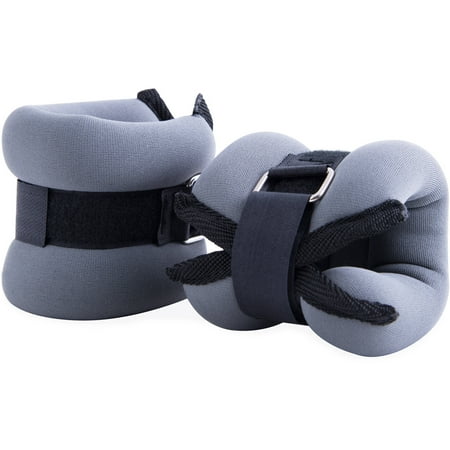 CAP 2 lb Pair Ankle/Wrist weights Gray