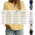 thumbnail image 2 of Perfectbot Women's Waffle Knit Henley Sweatshirt, Relaxed Fit Drop Shoulder Long Sleeve Ribbed Cuffs Top, 2 of 8