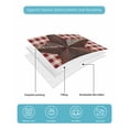thumbnail image 5 of Quilts Twin XL Size, Country Star Farm Soft Comforter Bedding Set for Bed, Farmhouse Plaid Texas Vintage Fruit Lightweight Quilted Bedspread with Pillow Cover(2 Pieces) for All Season, 68x98 Inch, 5 of 6