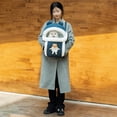 thumbnail image 5 of Warm Breathable Chest Backpack for Small Dogs - Winter Outdoor Carrying Supply, 5 of 5