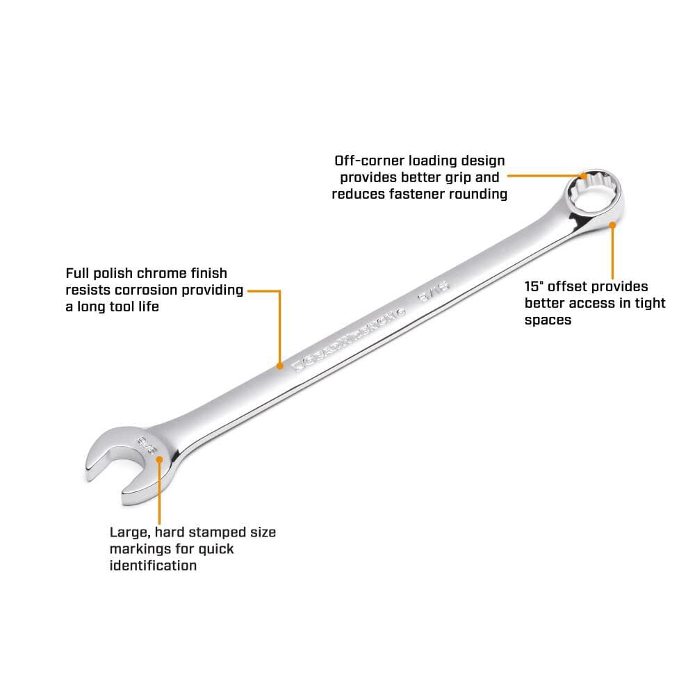12 Pt SAE Long Pattern Comb. Wrench 3/4"