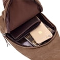 thumbnail image 3 of Bolso de pecho informal para hombre, bolso deportivo de lona para hombre, bolso pequeño, bolso de hombro pequeño multifuncional para exteriores, moderno, 3 of 5