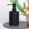 thumbnail image 2 of 2 Pcs Black Soap Dispenser, 13.5 Oz / 11 Oz Glass Dispenser Set for Bathroom and Kitchen, Soap Dispenser, 2 of 7