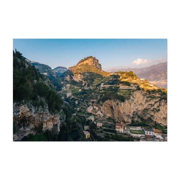 Monti Lattari 02 - Amalfi Campania Italy Photography Unframed Wall Art Print 5 x 7 inches