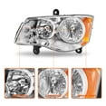 thumbnail image 4 of Paire pour 2011-2018 Dodge Grand Caravan 2008-2016 Chrysler Town&Country Phare, 4 of 6