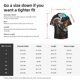 thumbnail image 5 of Fotbe Futuristic Robot Hummingbird Camisa Estampada de Manga Corta para Hombre, Casual de Verano, Estilo Playero, Sin Arrugas-Small, 5 of 5