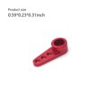 thumbnail image 3 of Ounissouiy 1/28 Control remoto coche 28T Servo brazo modificado rojo, 3 of 6