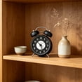 thumbnail image 5 of Loud Alarm Clock for Heavy Sleepers Adults 3.35 Inches Twin Bell Clocks Battery Operated Alarm Clocks with Large Numbers Analog Alarm Clocks for Bedrooms Decoration, 5 of 6