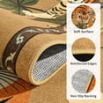 thumbnail image 3 of Beltran 8x10 Washable Tiger Area Rug – Vintage Safari Non Slip Carpet, Boho Camel Print Rug for Large Living Room Open Floor Plan Bedroom, Easy Clean, 3 of 7