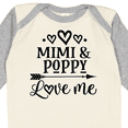 thumbnail image 4 of Inktastic Mimi and Poppy Love Me Boys or Girls Long Sleeve Baby Bodysuit, 4 of 5