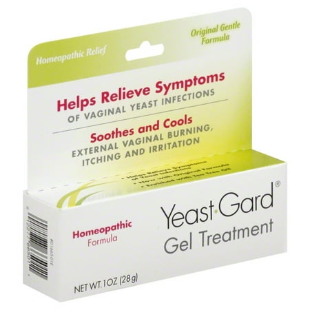 Yeast Gard Homeopathic Gel Treatment - 1 Oz (Best Homeopathic Treatment For Osteoporosis)