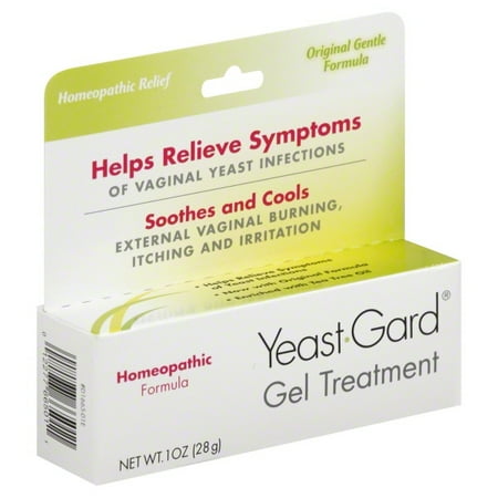 Homoeopathic Treatment - Yeast Gard Homeopathic Gel Treatment - 1 Oz