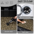thumbnail image 5 of FOR U DESIGNS Brown Leopard Print Cargo Mat for Car Trunk All Weather Non-Slip Trunk Liner Easy to Clean Durable Rear Protection for SUV Van Sedan, 5 of 7