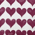 thumbnail image 2 of 20"x14" Simply Daisy Valentines XOXO Colored Hearts Poly Indoor/Outdoor Pillow, Magenta Qty 1, 2 of 4