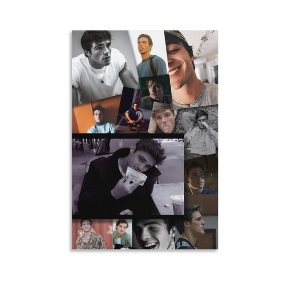 Jacob Elordi Poster Sexy Male Star Posters & Prints(5) Canvas Art Poster and Wall Art Picture Print Modern Family bedroom Decor Posters 16x24inch(40x60cm)