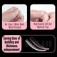 thumbnail image 4 of Funda completa Nail Tips NOVO OVO XXL con forma de almendra curvada, 240 unidades, 4 of 7