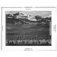 thumbnail image 5 of Art.com View Of Trees And Snow-Capped Mts Long's Peak From Road Rocky Mountain NP Colorado 1933-1942 Art Print by Ansel Adams, White Frame Wall Art, 29" x 23", 5 of 5