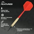 thumbnail image 4 of NARWHAL Recreational Soft Tip Dart Set for Electronic Dartboards, 6 Pack., 4 of 8