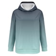 thumbnail image 6 of Bovemsi Sweatshirt for Women Retro Fashion Print Loose Large Sized Casual Long Sleeved Hoodie Comfort Hoodie, 6 of 9