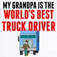 thumbnail image 2 of CafePress - My Grandpa Is The Worlds Best Truck Driver Body Su - Baby Light Bodysuit, Size Newborn - 24 Months, 2 of 4