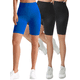 thumbnail image 1 of Set De 3 Short Biker Mujer Unitalla Shores Deportivos Dama Chort Gym, 1 of 5