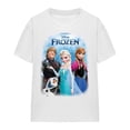 thumbnail image 1 of Frozen T-Shirt Femme Elsa Anna Kristoff Olaf Affiche, 1 of 6
