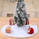 thumbnail image 4 of Falda de árbol de Navidad alfombra de suelo de árbol de Navidad Mini alfombra de árbol suave a cuadros decoración de Navidad decoración de Navidad para el hogar adorno de Año Nuevo, 4 of 4