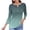 Army Green, variant on Oalirro Army Green Gradient Button Down Shirts Long Sleeve Tops Button Down V Neck Long Sleeve Polyester Solid Print Womens Top, L