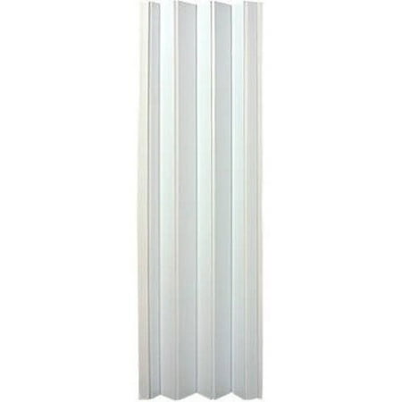 Spectrum OK32-3680F Oakmont 32" to 36" x 80" Accordion Folding Door, Frost White
