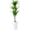 C, variant on Senfot 137cm Single Artificial Monstera Deliciosa Plant Realistic Split Leaf Tropical Faux Greenery Plant with Tall White Pot Stylish Indoor Outdoor Floor Decor