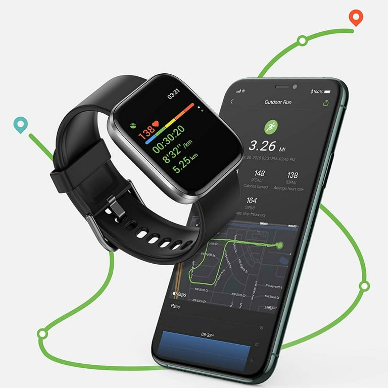 Letsfit smart watch ip68 sale