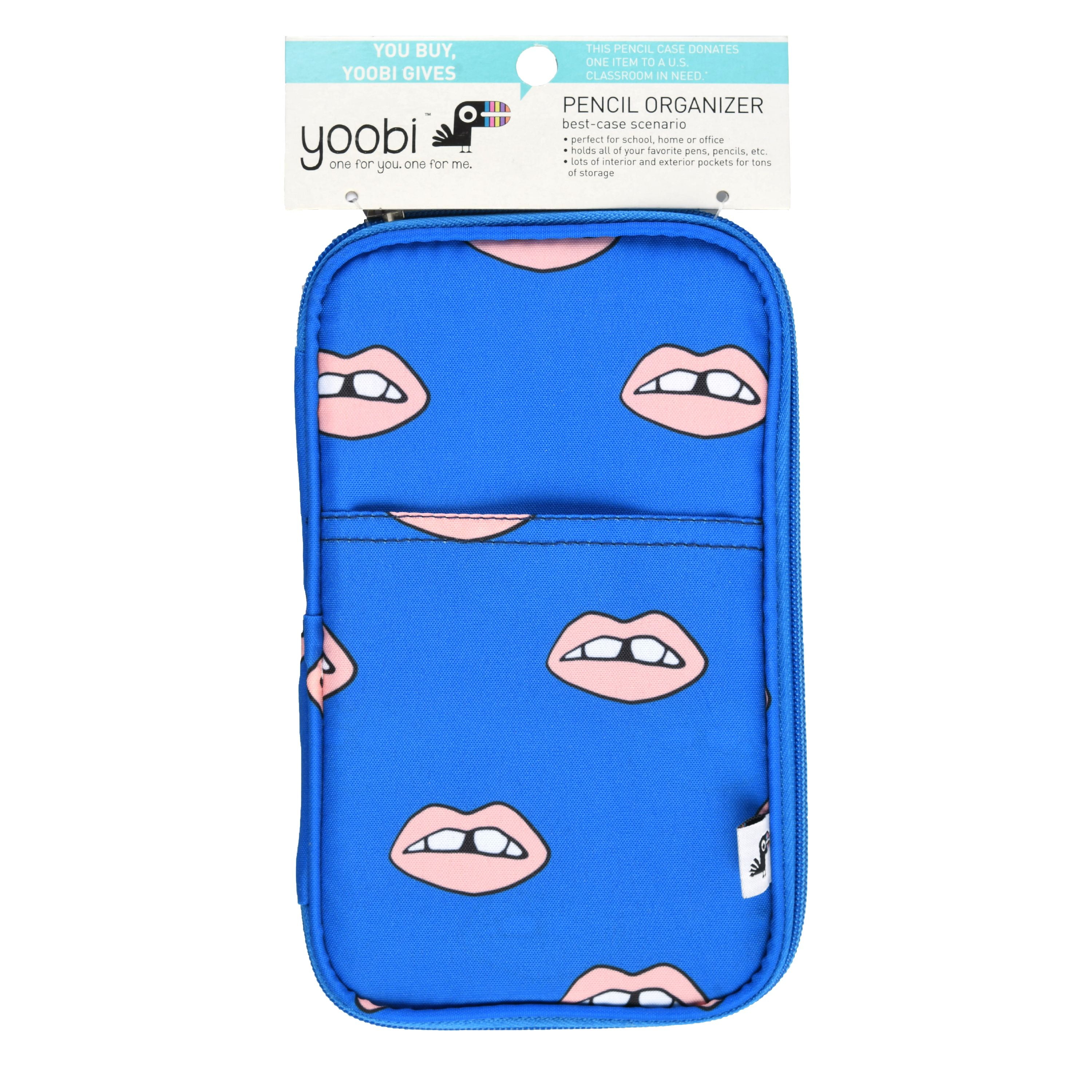 Yoobi Pencil Case, Blue