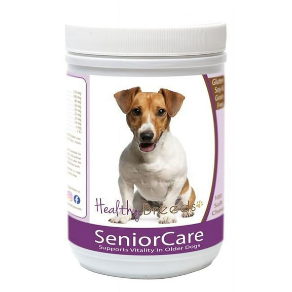 Healthy Breeds 840235164517 Jack Russell Terrier Senior Dog Care Soft Chews